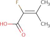 2-Fluoro-3-methylbut-2-enoic acid