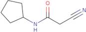 2-Cyano-N-cyclopentyl-acetamide