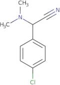 (4-Chlorophenyl)(dimethylamino)acetonitrile