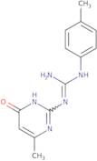 N-(6-Methyl-4-oxo-1,4-dihydropyrimidin-2-yl)-N'-(4-methylphenyl)guanidine