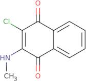 2-Chloro-3-(methylamino)-1,4-dihydronaphthalene-1,4-dione