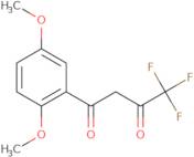 1-(2,5-Dimethoxyphenyl)-4,4,4-trifluorobutane-1,3-dione