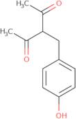 3-[(4-Hydroxyphenyl)methyl]pentane-2,4-dione