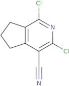 1,3-Dichloro-5H,6H,7H-cyclopenta[C]pyridine-4-carbonitrile