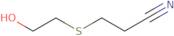 3-[(2-Hydroxyethyl)sulfanyl]propanenitrile