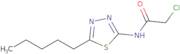 2-Chloro-N-(5-pentyl-1,3,4-thiadiazol-2-yl)acetamide