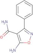 5-Amino-3-phenyl-1,2-oxazole-4-carboxamide