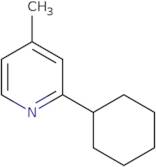 2-Cyclohexyl-4-methylpyridine