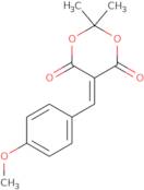 5-[(4-Methoxyphenyl)methylidene]-2,2-dimethyl-1,3-dioxane-4,6-dione