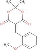 5-((2-methoxyphenyl)methylene)-2,2-dimethyl-1,3-dioxane-4,6-dione