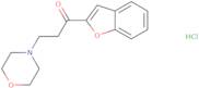 1-(1-Benzofuran-2-yl)-3-(morpholin-4-yl)propan-1-one hydrochloride