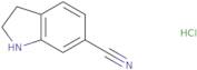 Indoline-6-carbonitrile hydrochloride