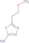 5-(2-Methoxy-ethyl)-[1,3,4]thiadiazol-2-ylamine