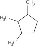 Cis-1,2-trans-3-trimethylcyclopentane (relative stereochemistry)