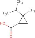 2-Methyl-2-(propan-2-yl)cyclopropane-1-carboxylic acid