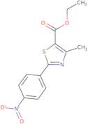 Ethyl 4-methyl-2-(4-nitrophenyl)thiazole-5-carboxylate