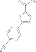 4-(5-Acetyl-2-thienyl)benzonitrile