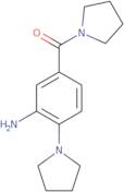 (3-Amino-4-pyrrolidin-1-yl-phenyl)-pyrrolidin-1-yl-methanone