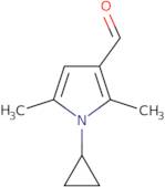 1-Cyclopropyl-2,5-dimethyl-1h-pyrrole-3-carbaldehyde