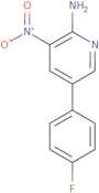 5-(4-Fluorophenyl)-3-nitro-2-pyridinylamine