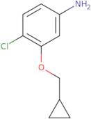 4-Chloro-3-(cyclopropylmethoxy)aniline