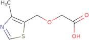 2-[(4-Methyl-1,3-thiazol-5-yl)methoxy]acetic acid