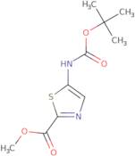 Methyl 5-(tert-butoxycarbonylamino)thiazole-2-carboxylate