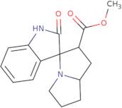 Methyl 2-oxo-1,1',2,2',5',6',7',7'A-octahydrospiro[indole-3,3'-pyrrolizine]-2'-carboxylate