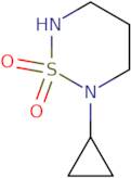 2-Cyclopropyl-1λ⁶,2,6-thiadiazinane-1,1-dione