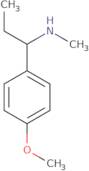 [1-(4-Methoxyphenyl)propyl](methyl)amine