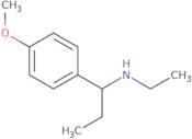 N-Ethyl-1-(4-methoxyphenyl)propan-1-amine