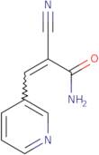 (2E)-2-Cyano-3-(pyridin-3-yl)prop-2-enamide