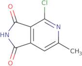 4-Chloro-6-methyl-1H,2H,3H-pyrrolo[3,4-c]pyridine-1,3-dione
