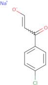 Sodium 3-(4-chlorophenyl)-3-oxoprop-1-en-1-olate