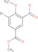 methyl 3-bromo-4-methoxy-5-nitrobenzoate