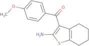 3-(4-Methoxybenzoyl)-4,5,6,7-tetrahydro-1-benzothiophen-2-amine