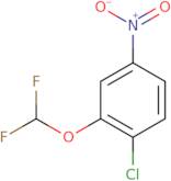 1-Chloro-2-(difluoromethoxy)-4-nitrobenzene