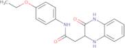 N-(4-Ethoxyphenyl)-2-(3-oxo-1,2,3,4-tetrahydroquinoxalin-2-yl)acetamide