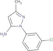 2-(3-Chloro-phenyl)-5-methyl-2H-pyrazol-3-ylamine