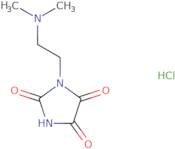 1-[2-(Dimethylamino)ethyl]imidazolidine-2,4,5-trione hydrochloride