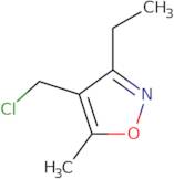 4-(Chloromethyl)-3-ethyl-5-methyl-1,2-oxazole