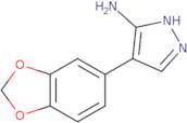 4-(1,3-Dioxaindan-5-yl)-1H-pyrazol-5-amine