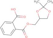 2-(((2,2-dimethyl-1,3-dioxolan-4-yl)methoxy)carbonyl)benzoic acid