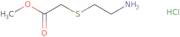 Methyl 2-[(2-aminoethyl)sulfanyl]acetate hydrochloride