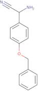 2-Amino-2-[4-(benzyloxy)phenyl]acetonitrile