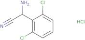 2-Amino-2-(2,6-dichlorophenyl)acetonitrile hydrochloride