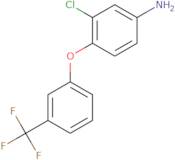 3-chloro-4-(3-(trifluoromethyl)phenoxy)aniline