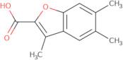 3,5,6-Trimethyl-1-benzofuran-2-carboxylic acid