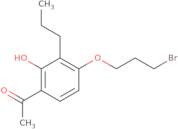 1-[4-(3-Bromopropoxy)-2-hydroxy-3-propylphenyl]ethanone