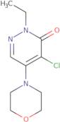 4-Chloro-2-ethyl-5-morpholino-3(2H)-pyridazinone